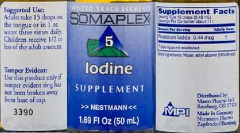 Nestmann Somaplex Iodine - supplement