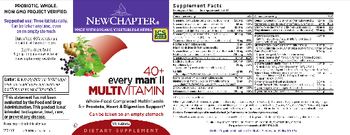 New Chapter 40+ Every Man II Multivitamin - supplement