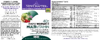 New Chapter 40+ Every Woman II Multivitamin - supplement