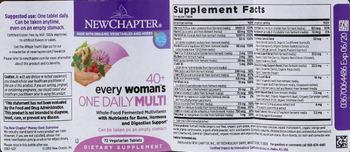 New Chapter 40+ Every Women's One Daily Multi - supplement