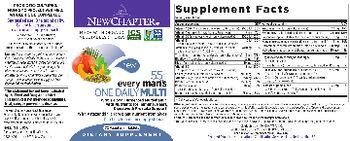 New Chapter 55+ Every Man's Daily Multi - supplement
