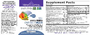 New Chapter 55+ Every Man's Daily Multi - supplement