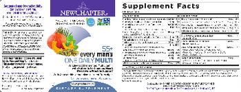 New Chapter 55+ Every Man's One Daily Multi - supplement