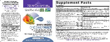 New Chapter 55+ Every Man's One Daily Multi - supplement