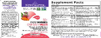 New Chapter 55+ Every Woman's Daily Multi - supplement