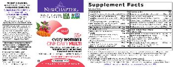 New Chapter 55+ Every Woman's Daily Multi - supplement