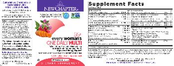 New Chapter 55+ Every Woman's One Daily Multi - supplement