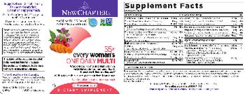 New Chapter 55+ Every Woman's One Daily Multi - supplement