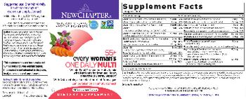 New Chapter 55+ Every Woman's One Daily Multi - supplement