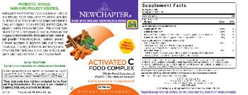 New Chapter Activated C Food Complex - supplement