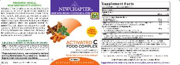New Chapter Activated C Food Complex - supplement