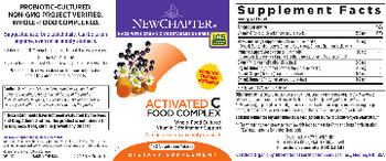 New Chapter Activated C Food Complex - supplement