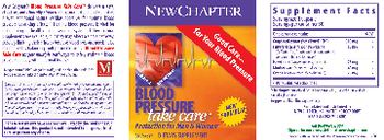 New Chapter Blood Pressure Take Care - supplement