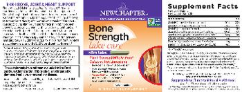 New Chapter Bone Strength Take Care Slim Tabs - supplement