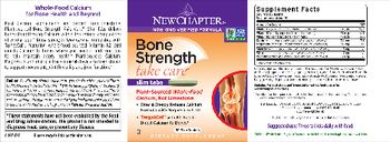 New Chapter Bone Strength Take Care Slim Tabs - supplement