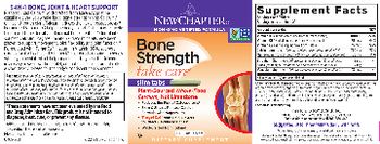 New Chapter Bone Strength Take Care Slim Tabs - supplement