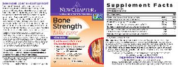 New Chapter Bone Strength Take Care Slim Tabs - supplement