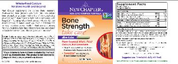 New Chapter Bone Strength Take Care Slim Tabs - supplement