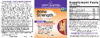 New Chapter Bone Strength Take Care Slim Tabs - supplement