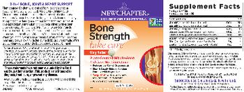 New Chapter Bone Strength Take Care Tiny Tabs - supplement