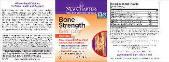 New Chapter Bone Strength Take Care Tiny Tabs - supplement