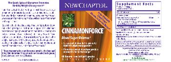 New Chapter Cinnamonforce - supplement