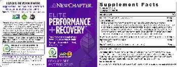New Chapter Elite Performance + Recovery - supplement
