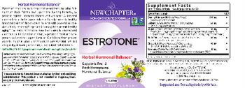 New Chapter Estrotone - supplement