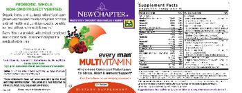 New Chapter Every Man Multivitamin - supplement