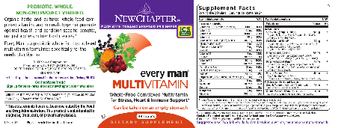 New Chapter Every Man Multivitamin - supplement