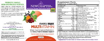 New Chapter Every Man Multivitamin - supplement