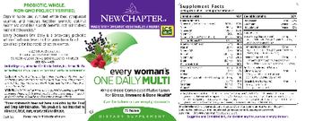 New Chapter Every Woman's One Daily Multi - supplement