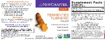 New Chapter Fermented Turmeric Tablets - supplement