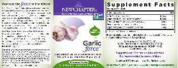 New Chapter Garlic Force - supplement