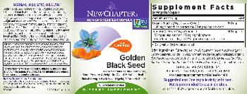 New Chapter Golden Black Seed - supplement