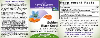 New Chapter Golden Black Seed - supplement