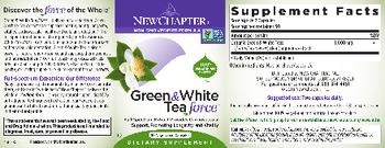 New Chapter Green & White Tea Force - supplement