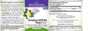 New Chapter Green & White Tea Force - supplement