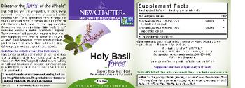 New Chapter Holy Basil Force - supplement