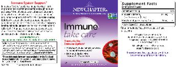 New Chapter Immune Take Care - supplement