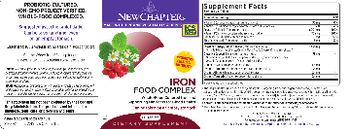 New Chapter Iron Food Complex - supplement