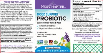 New Chapter Mood Support Probiotic 6 Billion CFU - probiotic supplement