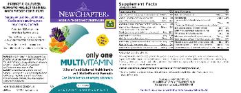New Chapter Only One Multivitamin - supplement