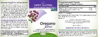New Chapter Oregano Force - supplement