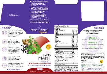 New Chapter Organics 40+ Every Man II - supplement
