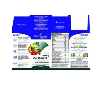 New Chapter Organics 40+ Every Woman II - supplement