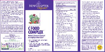 New Chapter Organics C Food Complex - supplement