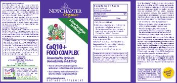 New Chapter Organics CoQ10+ Food Complex - supplement