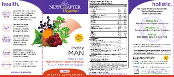 New Chapter Organics Every Man - supplement