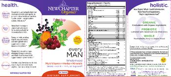 New Chapter Organics Every Man - supplement